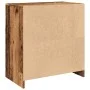 Aparador de madera de ingeniería envejecida 70x41x75 cm by , Sideboards - Ref: Foro24-856778, Price: 97,93 €, Discount: %