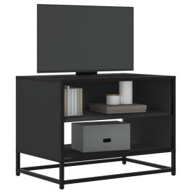 Mueble de TV madera de ingeniería y metal negro 61x40x46 cm von , TV-Möbel - Ref: Foro24-848879, Preis: 45,86 €, Rabatt: %