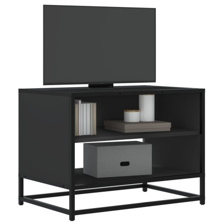 Mueble de TV madera de ingeniería y metal negro 61x40x46 cm von , TV-Möbel - Ref: Foro24-848879, Preis: 45,86 €, Rabatt: %