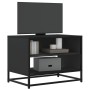 Mueble de TV madera de ingeniería y metal negro 61x40x46 cm von , TV-Möbel - Ref: Foro24-848879, Preis: 45,86 €, Rabatt: %