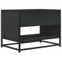 Mueble de TV madera de ingeniería y metal negro 61x40x46 cm von , TV-Möbel - Ref: Foro24-848879, Preis: 45,29 €, Rabatt: %