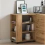Armario con ruedas madera ingeniería roble artisan 60x35x75 cm von , Schließfächer und Lagerschränke - Ref: Foro24-856657, Pr...