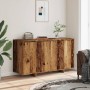 Aparador de madera de ingeniería envejecida 135x41x75 cm by , Sideboards - Ref: Foro24-856790, Price: 168,20 €, Discount: %