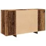 Aparador de madera de ingeniería envejecida 135x41x75 cm by , Sideboards - Ref: Foro24-856790, Price: 164,39 €, Discount: %