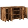 Aparador de madera de ingeniería envejecida 135x41x75 cm by , Sideboards - Ref: Foro24-856790, Price: 168,20 €, Discount: %