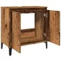 Mueble de lavabo madera de ingeniería envejecida 58x33x60 cm von , Badezimmerwaschtische - Ref: Foro24-857117, Preis: 53,02 €...