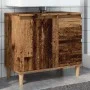 Armario de lavabo baño madera ingeniería envejecida 65x33x60 cm by , bathroom vanities - Ref: Foro24-857120, Price: 75,13 €, ...