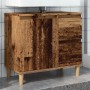 Armario de lavabo baño madera ingeniería envejecida 65x33x60 cm by , bathroom vanities - Ref: Foro24-857120, Price: 75,13 €, ...