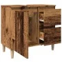 Armario de lavabo baño madera ingeniería envejecida 65x33x60 cm by , bathroom vanities - Ref: Foro24-857120, Price: 75,13 €, ...