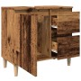 Armario de lavabo baño madera ingeniería envejecida 65x33x60 cm by , bathroom vanities - Ref: Foro24-857120, Price: 75,13 €, ...