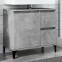 Mueble de lavabo madera ingeniería gris hormigón 65x33x60 cm von , Badezimmerwaschtische - Ref: Foro24-857122, Preis: 69,50 €...