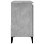 Mueble de lavabo madera ingeniería gris hormigón 65x33x60 cm by , bathroom vanities - Ref: Foro24-857122, Price: 66,48 €, Dis...