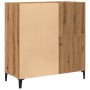 Mueble para discos madera ingeniería roble artisan 84,5x38x89cm von , CD- und DVD-Speicher - Ref: Foro24-857174, Preis: 100,8...