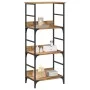 Estantería de madera de ingeniería roble artisan 50x33x117,5 cm de , Estanterías - Ref: Foro24-857467, Precio: 65,93 €, Descu...
