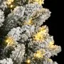 Árbol de Navidad artificial con 150 LEDs y nieve flocada 150 cm von , Weihnachtsbäume - Ref: Foro24-3315769, Preis: 79,92 €, ...
