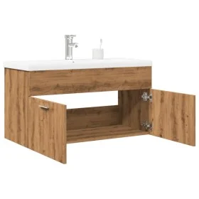 Mueble de baño con lavabo integrado roble artisan von , Badezimmermöbel - Ref: Foro24-3328586, Preis: 217,88 €, Rabatt: %