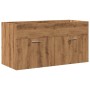 Mueble de baño con lavabo integrado roble artisan by , Bathroom furniture - Ref: Foro24-3328586, Price: 234,85 €, Discount: %
