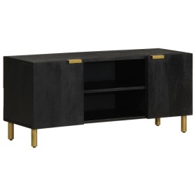 Mueble de TV madera de ingeniería negro 105x33x46 cm von , CD- und DVD-Speicher - Ref: Foro24-4017648, Preis: 98,93 €, Rabatt: %