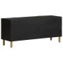 Mueble de TV madera de ingeniería negro 105x33x46 cm by , CD and DVD storage - Ref: Foro24-4017648, Price: 98,93 €, Discount: %