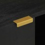 Mueble de TV madera de ingeniería negro 105x33x46 cm by , CD and DVD storage - Ref: Foro24-4017648, Price: 98,93 €, Discount: %