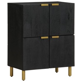 Aparador de madera de ingeniería negro 60x33x75 cm de , Almacenamiento para CD y DVD - Ref: Foro24-4017674, Precio: 106,13 €,...