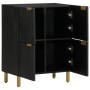 Aparador de madera de ingeniería negro 60x33x75 cm von , CD- und DVD-Speicher - Ref: Foro24-4017674, Preis: 106,13 €, Rabatt: %