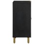 Aparador de madera de ingeniería negro 60x33x75 cm von , CD- und DVD-Speicher - Ref: Foro24-4017674, Preis: 106,13 €, Rabatt: %