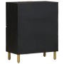 Aparador de madera de ingeniería negro 60x33x75 cm von , CD- und DVD-Speicher - Ref: Foro24-4017674, Preis: 106,13 €, Rabatt: %