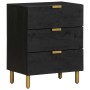 Mesita de noche madera de ingeniería negra 50x33x62 cm von , Nachttische - Ref: Foro24-4017657, Preis: 124,91 €, Rabatt: %
