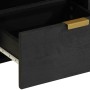 Mesita de noche madera maciza de ingeniería negra 40x33x46 cm by , Nightstands - Ref: Foro24-4017655, Price: 106,26 €, Discou...