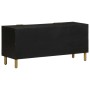 Mueble de TV madera de ingeniería negro 105x33x46 cm by , CD and DVD storage - Ref: Foro24-4017662, Price: 114,47 €, Discount: %