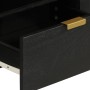 Mueble de TV madera de ingeniería negro 105x33x46 cm by , CD and DVD storage - Ref: Foro24-4017662, Price: 114,47 €, Discount: %