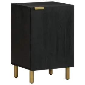 Mueble de baño de madera de ingeniería negro 38x33x58 cm de , Muebles de baño - Ref: Foro24-4017669, Precio: 78,90 €, Descuen...