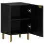 Mueble de baño de madera de ingeniería negro 38x33x58 cm by , Bathroom furniture - Ref: Foro24-4017669, Price: 78,90 €, Disco...