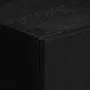Aparador de madera de ingeniería negro 90x33x75 cm by , CD and DVD storage - Ref: Foro24-4017676, Price: 171,08 €, Discount: %