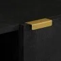 Aparador de madera de ingeniería negro 90x33x75 cm by , CD and DVD storage - Ref: Foro24-4017676, Price: 171,08 €, Discount: %
