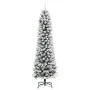 Árbol de Navidad artificial estrecho con nieve PVC y PE 150 cm by , Christmas trees - Ref: Foro24-4019686, Price: 74,75 €, Di...