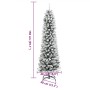 Árbol de Navidad artificial estrecho con nieve PVC y PE 150 cm by , Christmas trees - Ref: Foro24-4019686, Price: 76,77 €, Di...