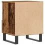 Mesitas de noche 2 uds madera ingeniería envejecida 40x35x50 cm de , Mesitas de noche - Ref: Foro24-857377, Precio: 99,40 €, ...