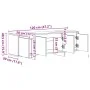 Mueble de TV madera ingeniería madera envejecida 120x30x40,5 cm von , TV-Möbel - Ref: Foro24-856786, Preis: 73,86 €, Rabatt: %