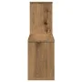 Estante de pared madera ingeniería roble artisian 100x18x53 cm de , Estantes y estanterías - Ref: Foro24-856593, Precio: 38,4...