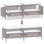 Mueble para TV acero laminado en frío rosa 135x39x43,5 cm de , Muebles TV - Ref: Foro24-851335, Precio: 134,56 €, Descuento: %