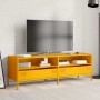 Mueble para TV acero laminado en frío amarillo 135x39x43,5 cm von , TV-Möbel - Ref: Foro24-851337, Preis: 135,40 €, Rabatt: %