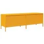 Mueble para TV acero laminado en frío amarillo 135x39x43,5 cm by , TV Furniture - Ref: Foro24-851337, Price: 133,46 €, Discou...