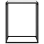 Weißer Konsolentisch aus gehärtetem Glas, 60 x 35 x 75 cm von vidaXL, Seitentische - Ref: Foro24-322805, Preis: 54,91 €, Raba...