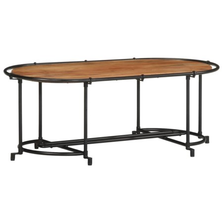 Mesa de centro madera maciza acacia 110x55x40 cm by , Coffee table - Ref: Foro24-4013498, Price: 76,18 €, Discount: %