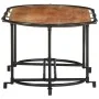 Mesa de centro madera maciza acacia 110x55x40 cm by , Coffee table - Ref: Foro24-4013498, Price: 88,85 €, Discount: %
