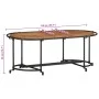 Mesa de centro madera maciza acacia 110x55x40 cm by , Coffee table - Ref: Foro24-4013498, Price: 88,85 €, Discount: %