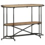 Mesa consola madera maciza de mango rugosa 110x42x76 cm de , Mesas auxiliares - Ref: Foro24-4013500, Precio: 98,06 €, Descuen...