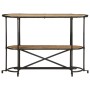 Mesa consola madera maciza de mango rugosa 110x42x76 cm de , Mesas auxiliares - Ref: Foro24-4013500, Precio: 98,06 €, Descuen...